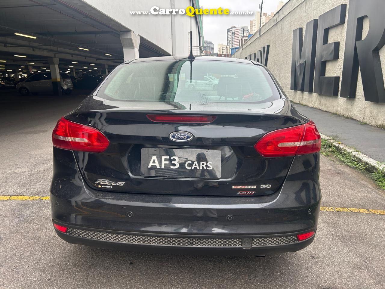 FORD   FOCUS 2.0 16VSESE PLUS FLEX 5P AUT.   PRETO 2018 2.0 FLEX - Loja