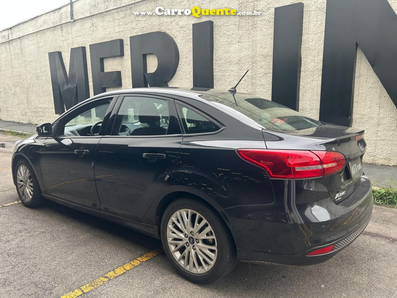 FORD   FOCUS 2.0 16VSESE PLUS FLEX 5P AUT.   PRETO 2018 2.0 FLEX - Loja