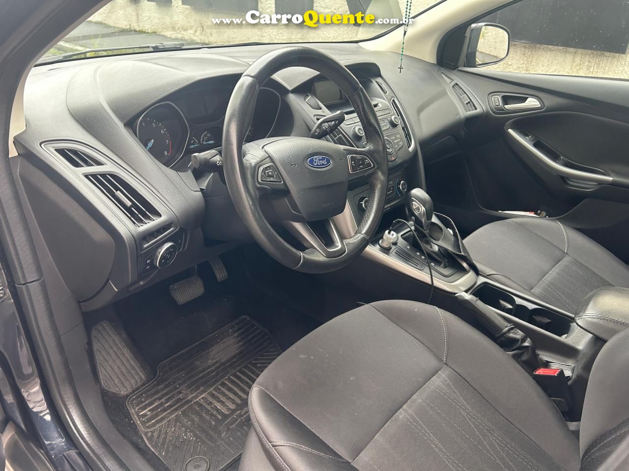 FORD   FOCUS 2.0 16VSESE PLUS FLEX 5P AUT.   PRETO 2018 2.0 FLEX - Loja