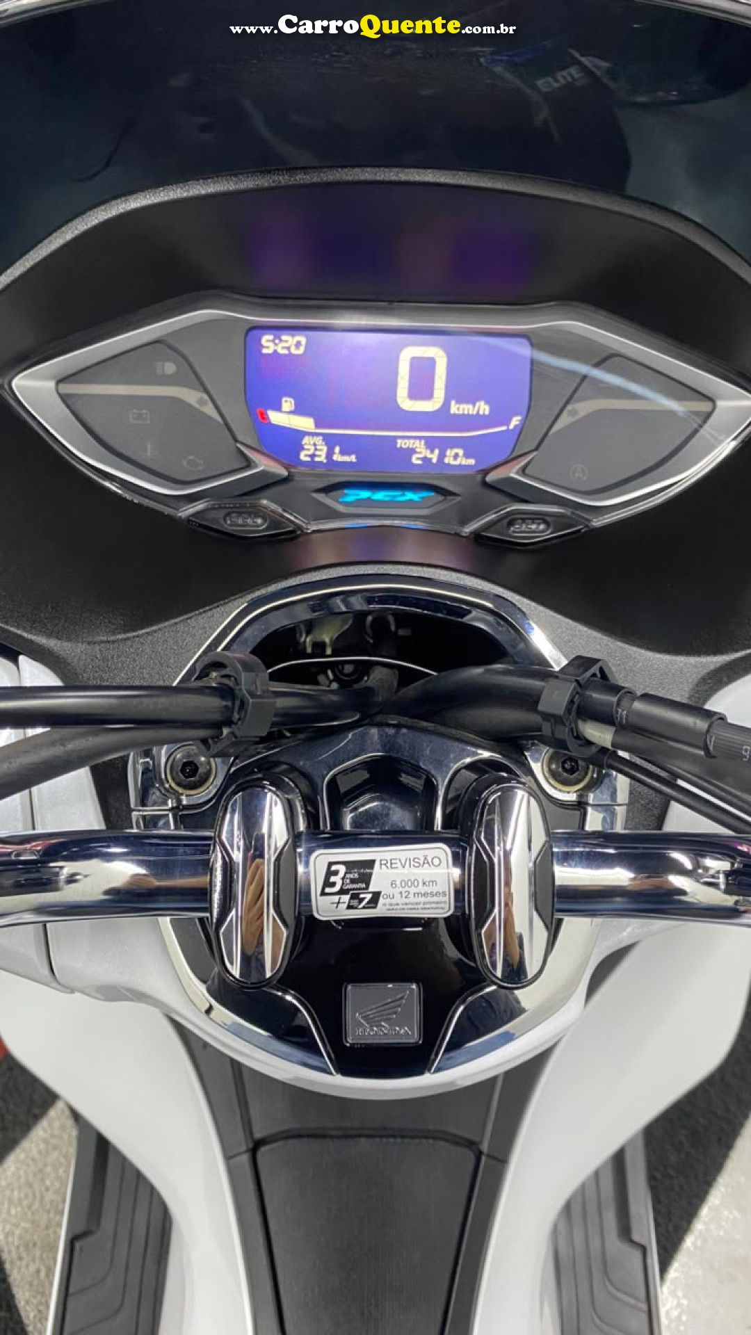 HONDA   PCX 160    BRANCO 2025 160 GASOLINA - Loja
