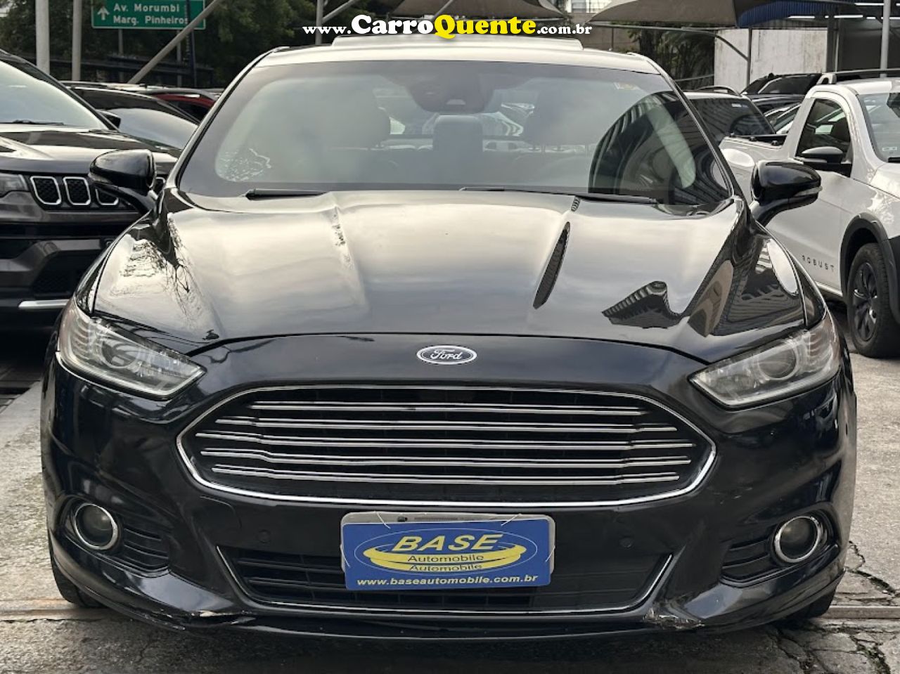 FORD   FUSION TITANIUM 2.0 GTDI ECO. AWD AUT.   PRETO 2013 2.0 GASOLINA - Loja