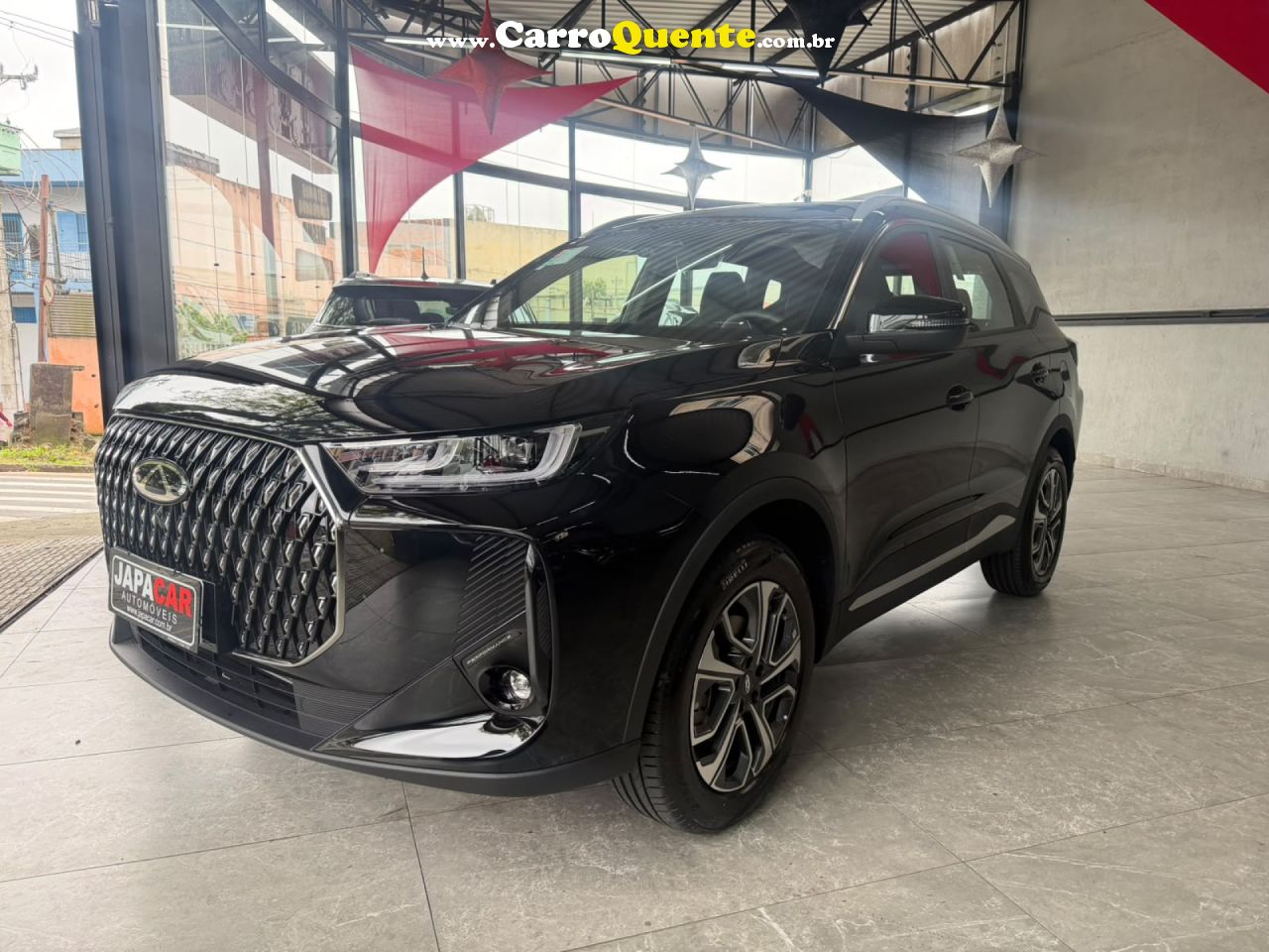CHERY   TIGGO 7 T 1.5 16V TURBO FLEX AUT.   PRETO 2026 1.5 FLEX - Loja