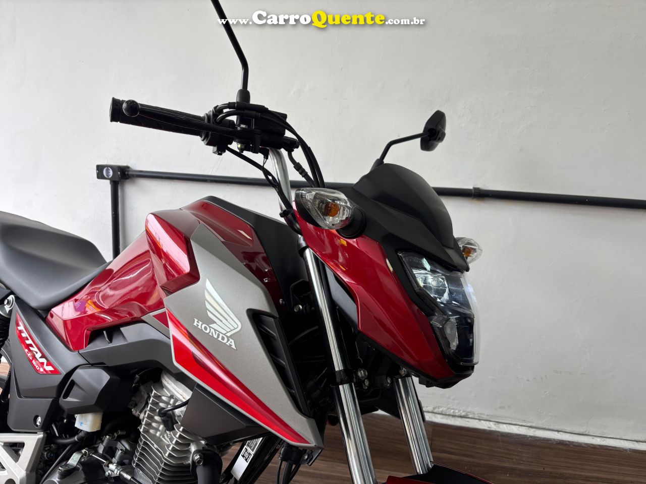 HONDA   CG 160 TITAN S FLEX   VERMELHO 2025 160 FLEX - Loja