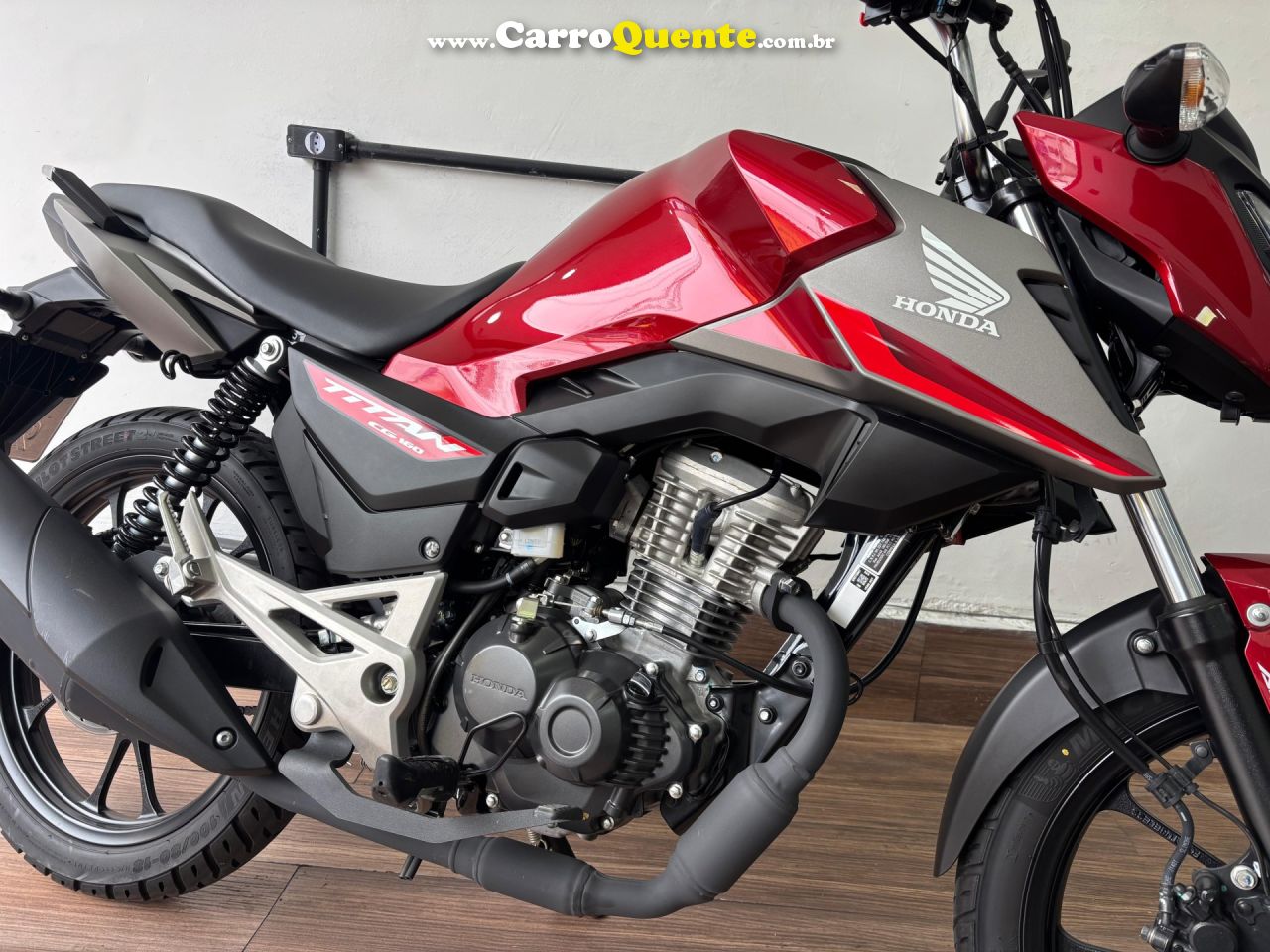 HONDA   CG 160 TITAN S FLEX   VERMELHO 2025 160 FLEX - Loja