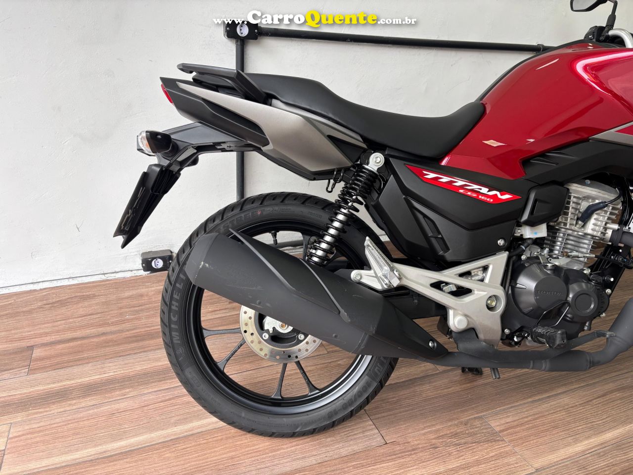 HONDA   CG 160 TITAN S FLEX   VERMELHO 2025 160 FLEX - Loja