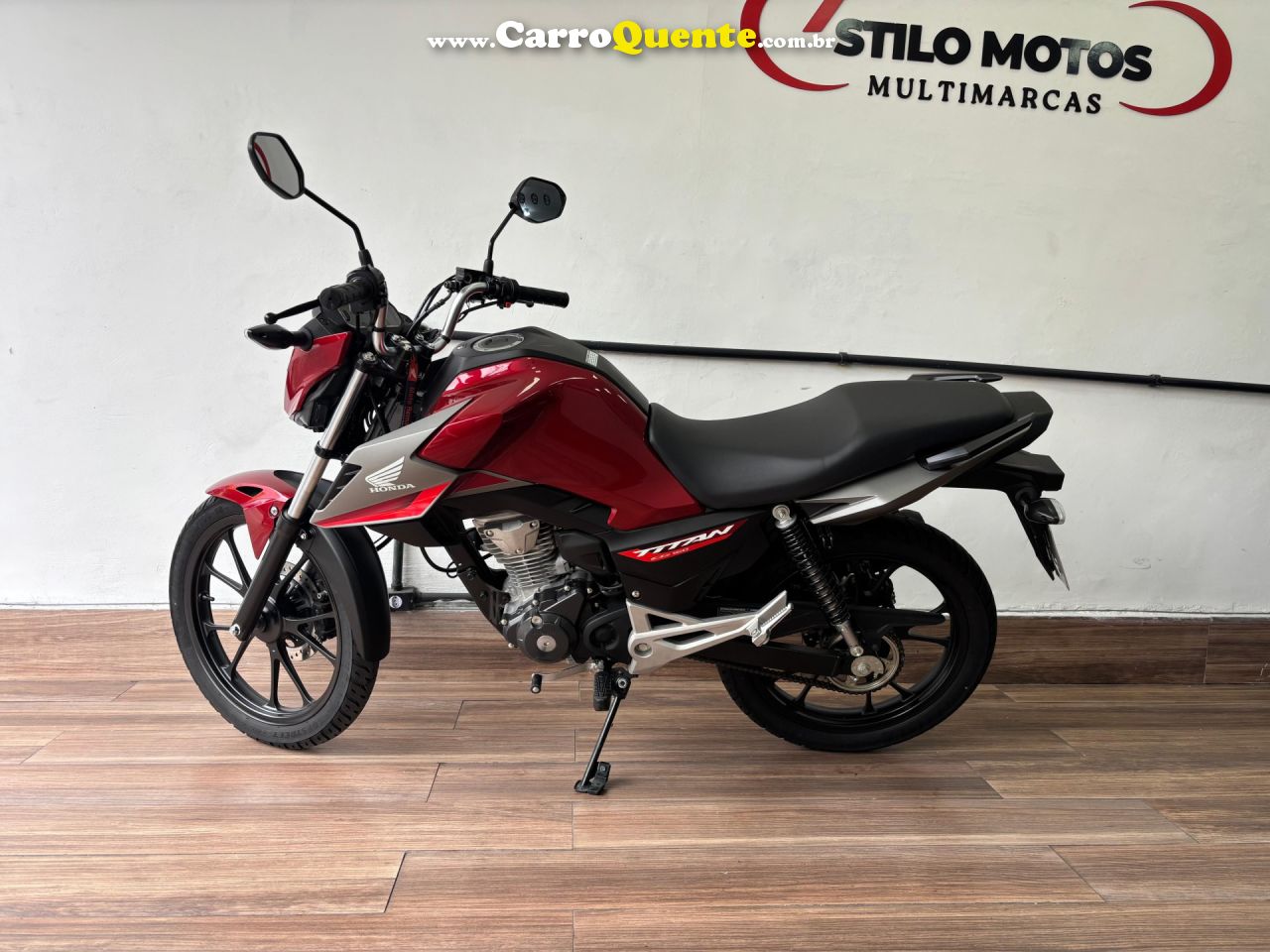 HONDA   CG 160 TITAN S FLEX   VERMELHO 2025 160 FLEX - Loja