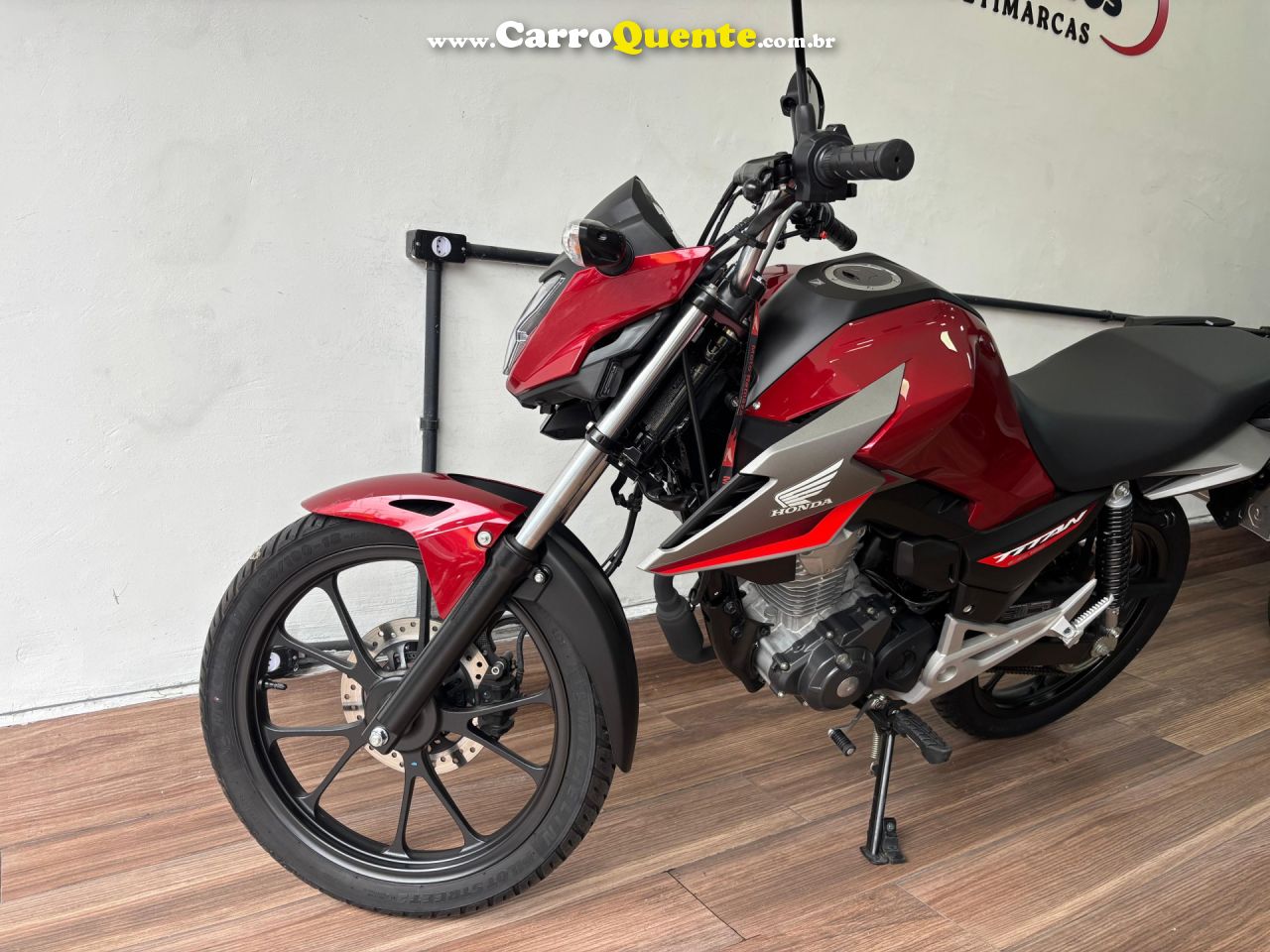 HONDA   CG 160 TITAN S FLEX   VERMELHO 2025 160 FLEX - Loja