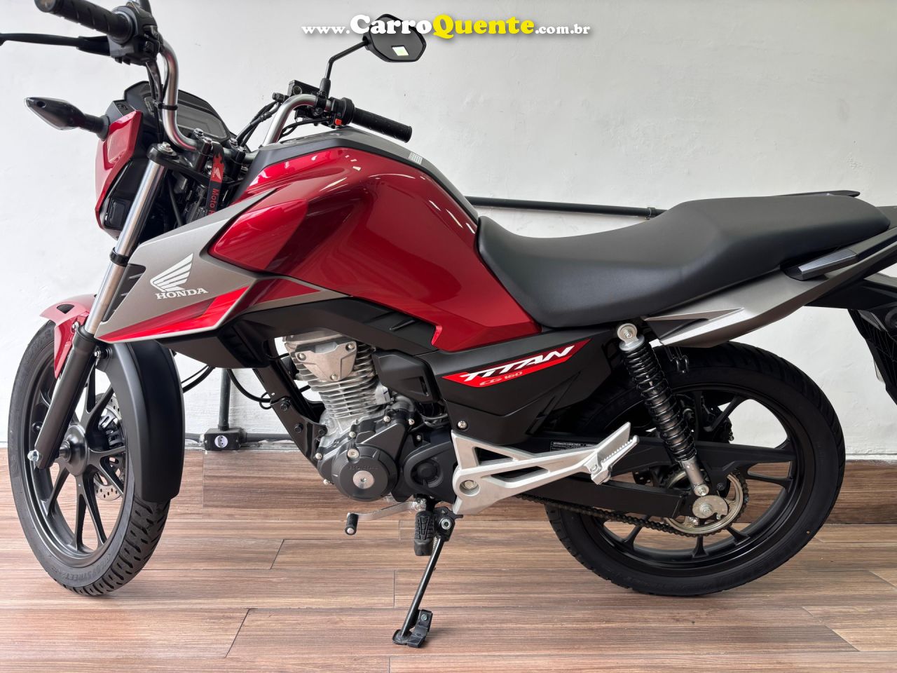 HONDA   CG 160 TITAN S FLEX   VERMELHO 2025 160 FLEX - Loja