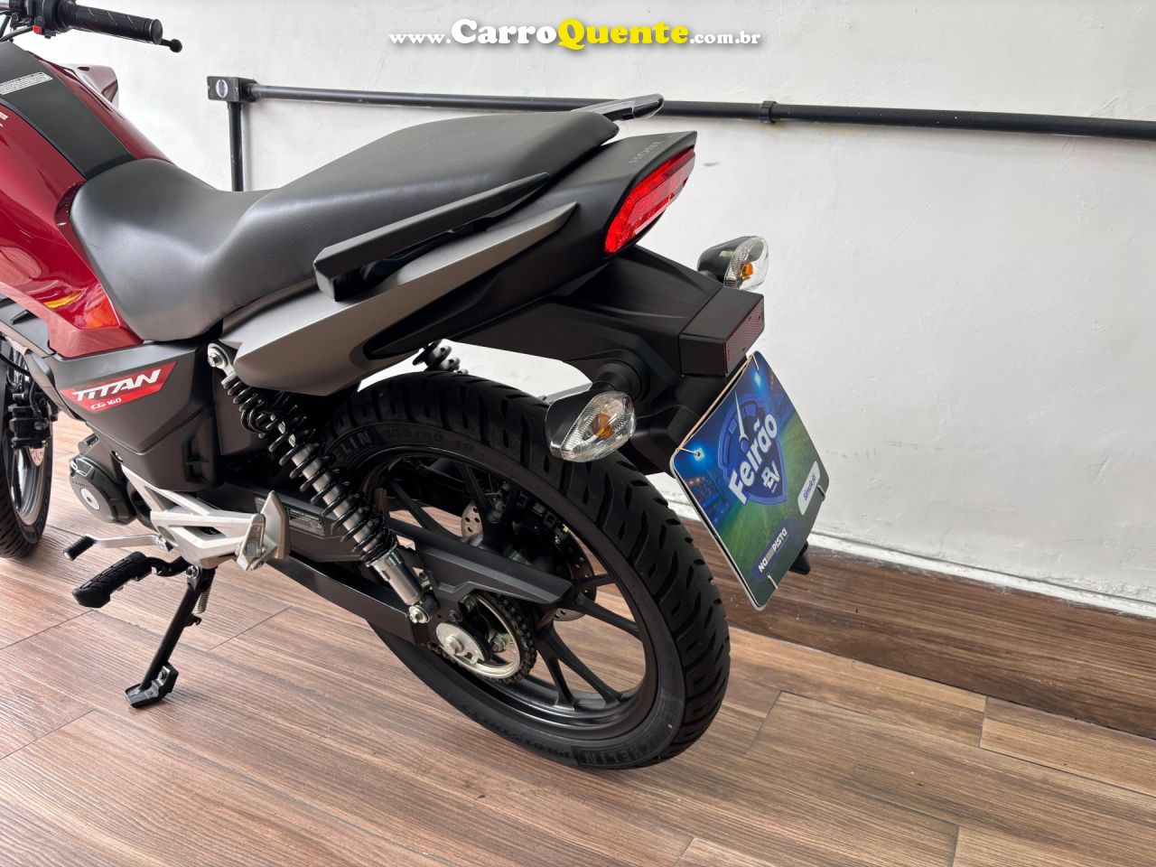 HONDA   CG 160 TITAN S FLEX   VERMELHO 2025 160 FLEX - Loja