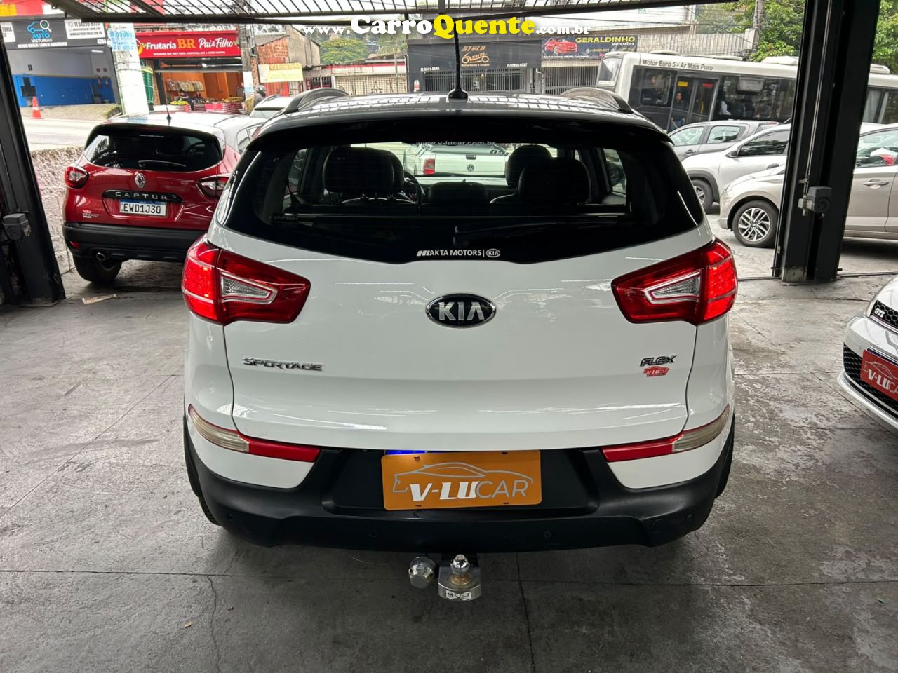 KIA   SPORTAGE EX 2.0 16V 2.0 16V FLEX AUT.   BRANCO 2014 2.0 FLEX - Loja