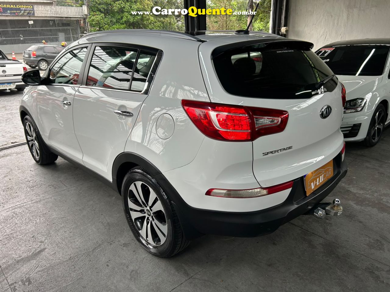 KIA   SPORTAGE EX 2.0 16V 2.0 16V FLEX AUT.   BRANCO 2014 2.0 FLEX - Loja