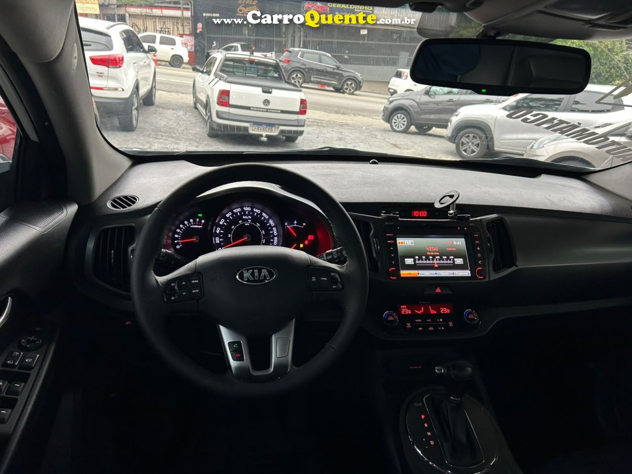 KIA   SPORTAGE EX 2.0 16V 2.0 16V FLEX AUT.   BRANCO 2014 2.0 FLEX - Loja