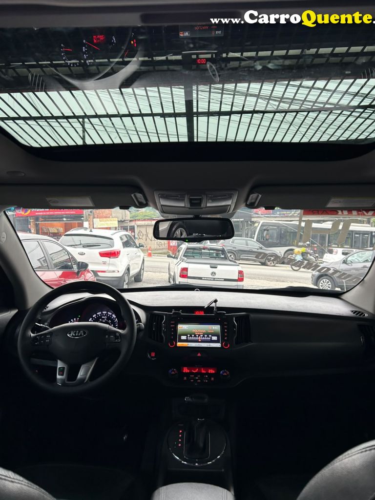 KIA   SPORTAGE EX 2.0 16V 2.0 16V FLEX AUT.   BRANCO 2014 2.0 FLEX - Loja