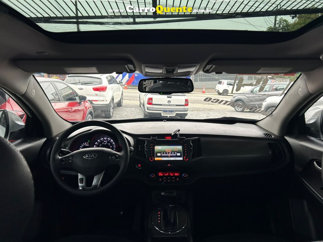 KIA   SPORTAGE EX 2.0 16V 2.0 16V FLEX AUT.   BRANCO 2014 2.0 FLEX - Loja
