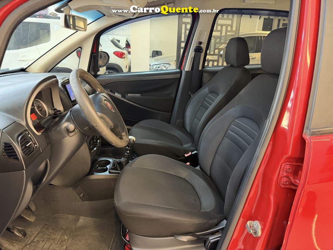 FIAT   IDEA ATTRACTIVE 1.4 FIRE FLEX 8V 5P   VERMELHO 2014 1.4 FLEX - Loja