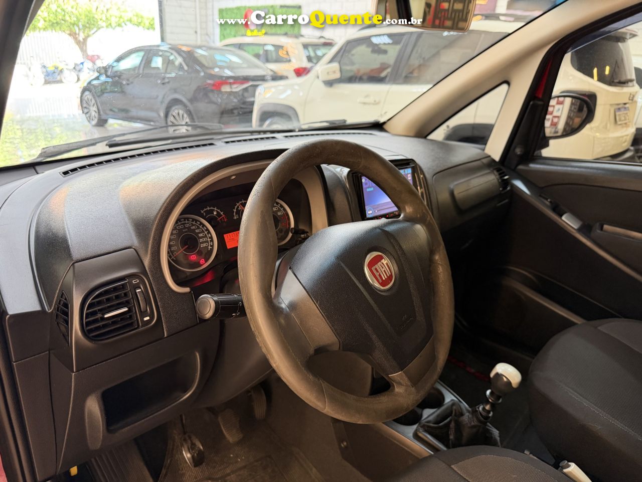FIAT   IDEA ATTRACTIVE 1.4 FIRE FLEX 8V 5P   VERMELHO 2014 1.4 FLEX - Loja