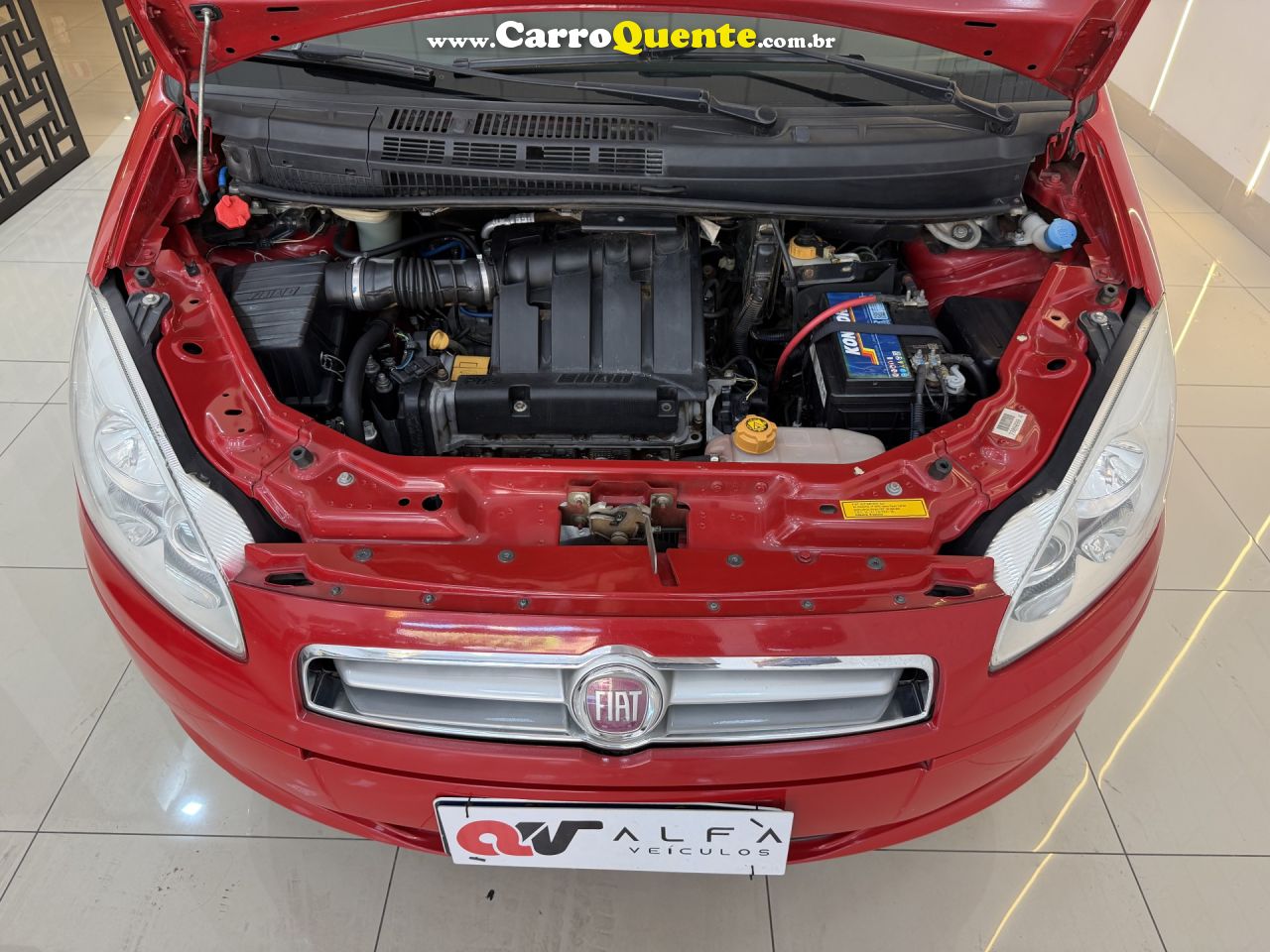 FIAT   IDEA ATTRACTIVE 1.4 FIRE FLEX 8V 5P   VERMELHO 2014 1.4 FLEX - Loja