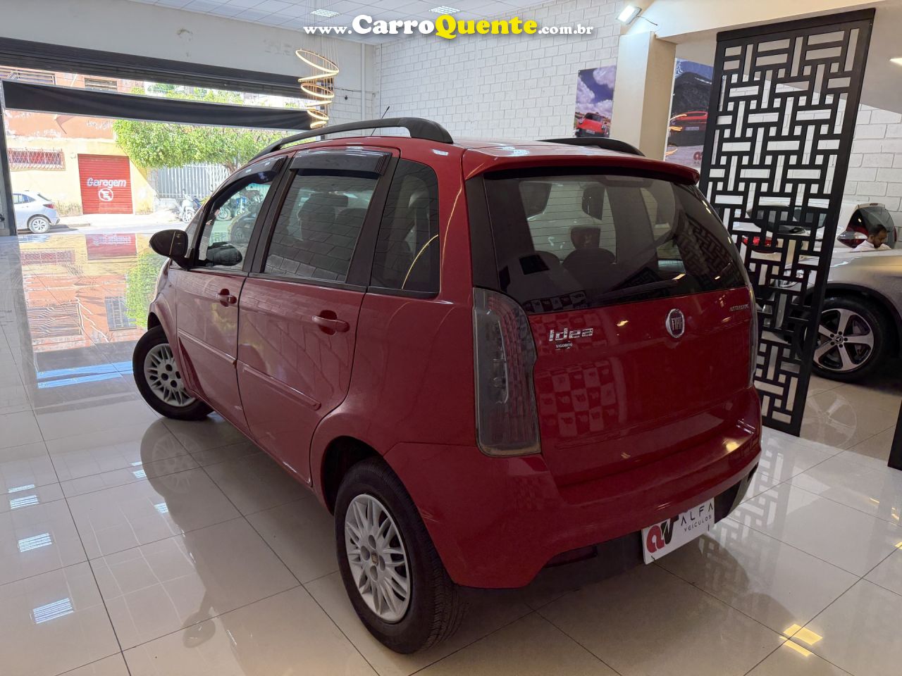FIAT   IDEA ATTRACTIVE 1.4 FIRE FLEX 8V 5P   VERMELHO 2014 1.4 FLEX - Loja