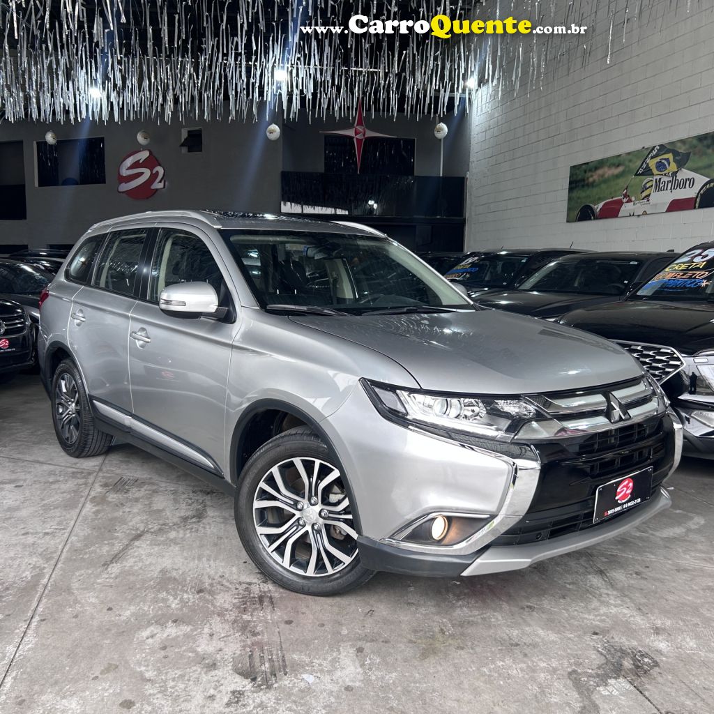 MITSUBISHI   OUTLANDER COMFORT 2.0 16V AUT.   PRATA 2018 2.0 GASOLINA - Loja