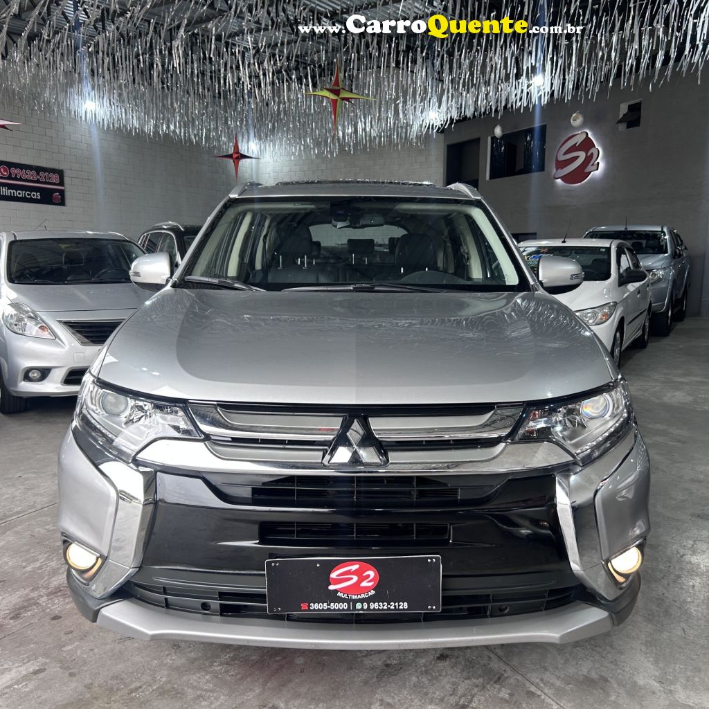 MITSUBISHI   OUTLANDER COMFORT 2.0 16V AUT.   PRATA 2018 2.0 GASOLINA - Loja