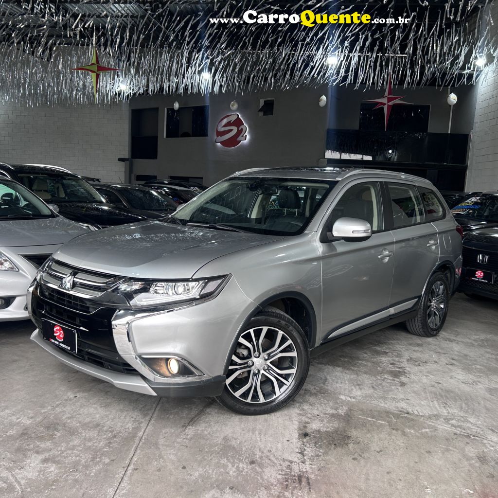MITSUBISHI   OUTLANDER COMFORT 2.0 16V AUT.   PRATA 2018 2.0 GASOLINA - Loja