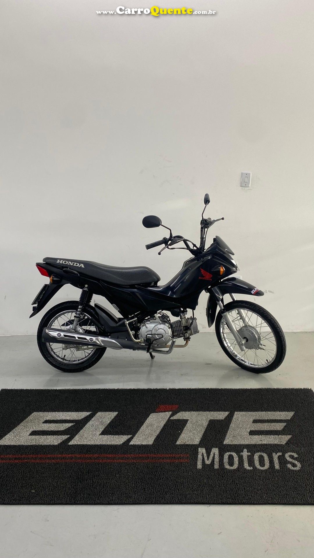 HONDA   POP 110I   PRETO 2024 110 GASOLINA - Loja