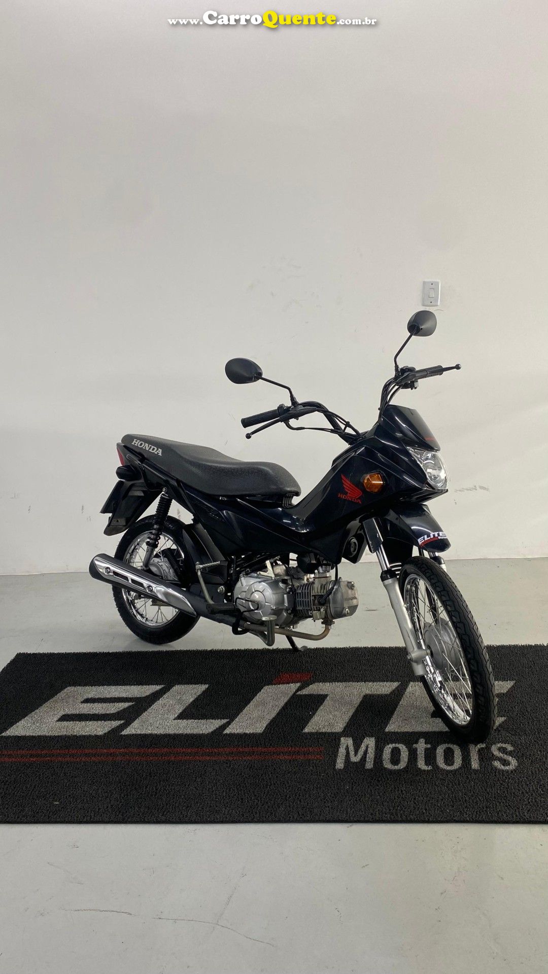 HONDA   POP 110I   PRETO 2024 110 GASOLINA - Loja