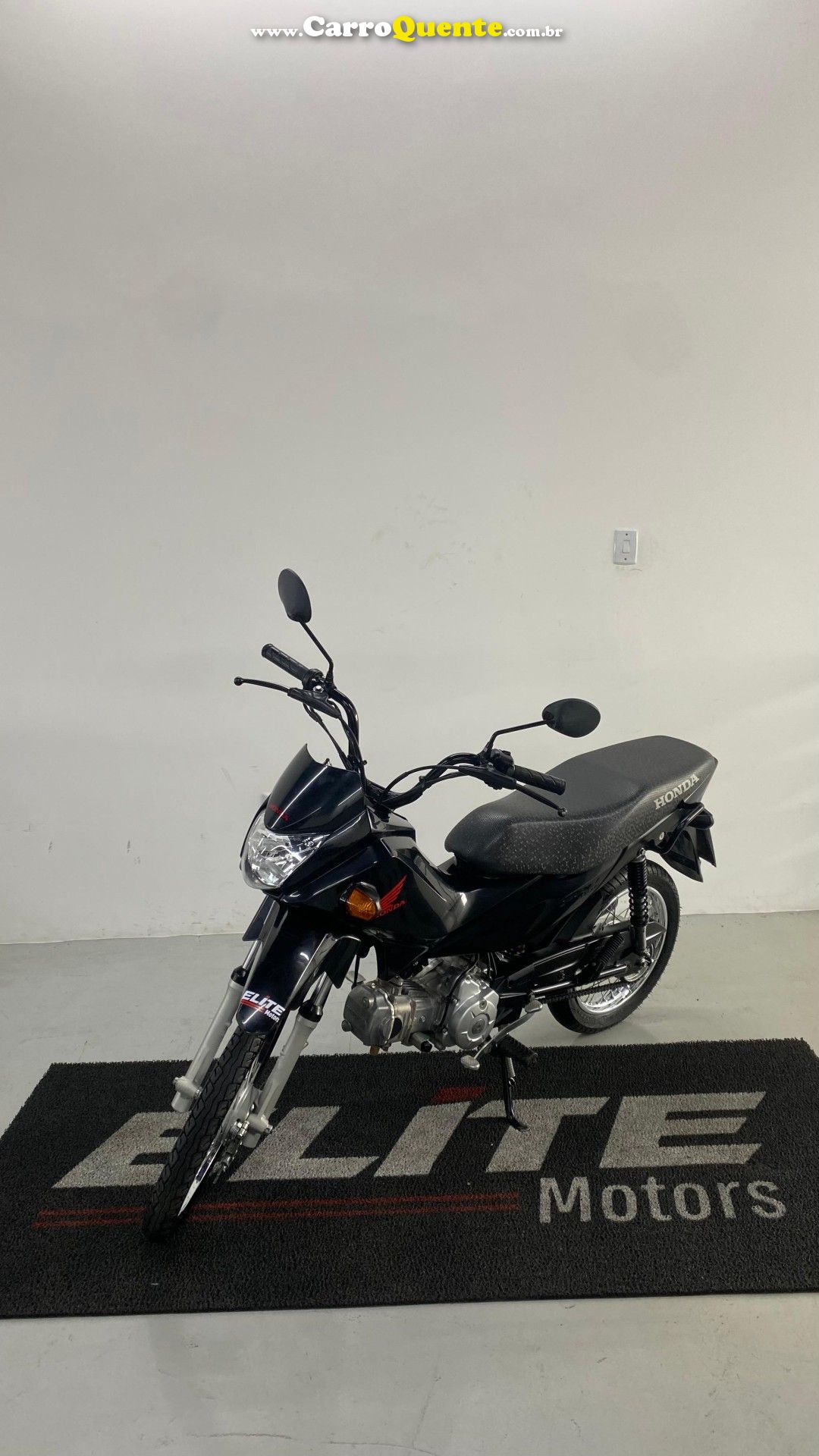 HONDA   POP 110I   PRETO 2024 110 GASOLINA - Loja