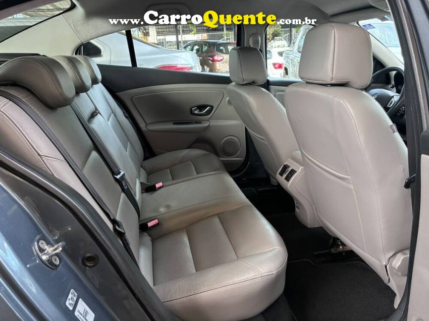 Renault FLUENCE 2.0 PRIVILÉGE 16V FLEX 4P AUTOMÁTICO - Loja