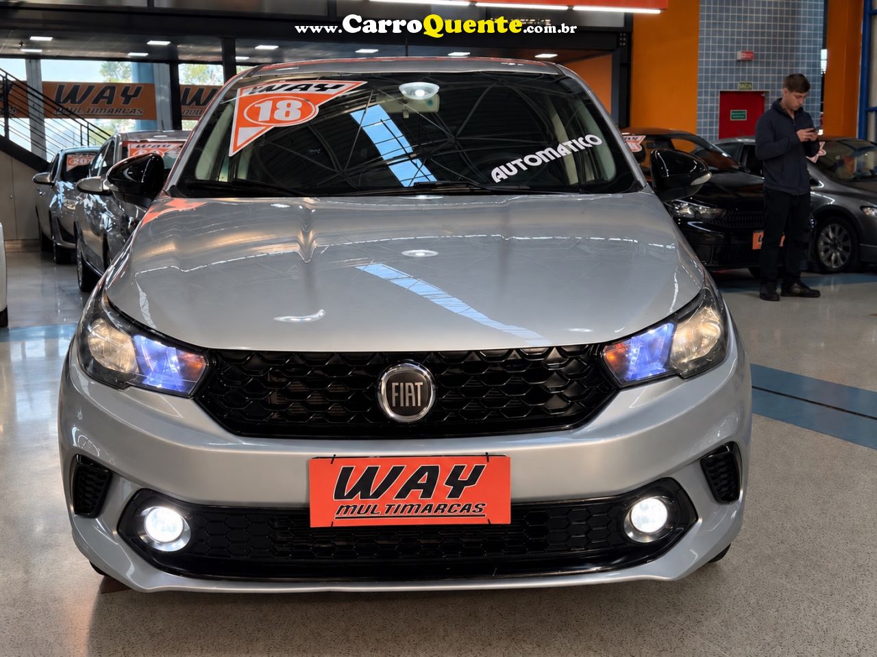 FIAT ARGO 1.3 FIREFLY DRIVE GSR 2018 - Loja