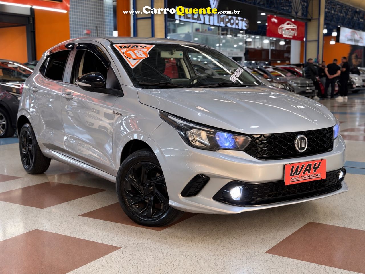 FIAT ARGO 1.3 FIREFLY DRIVE GSR 2018 - Loja