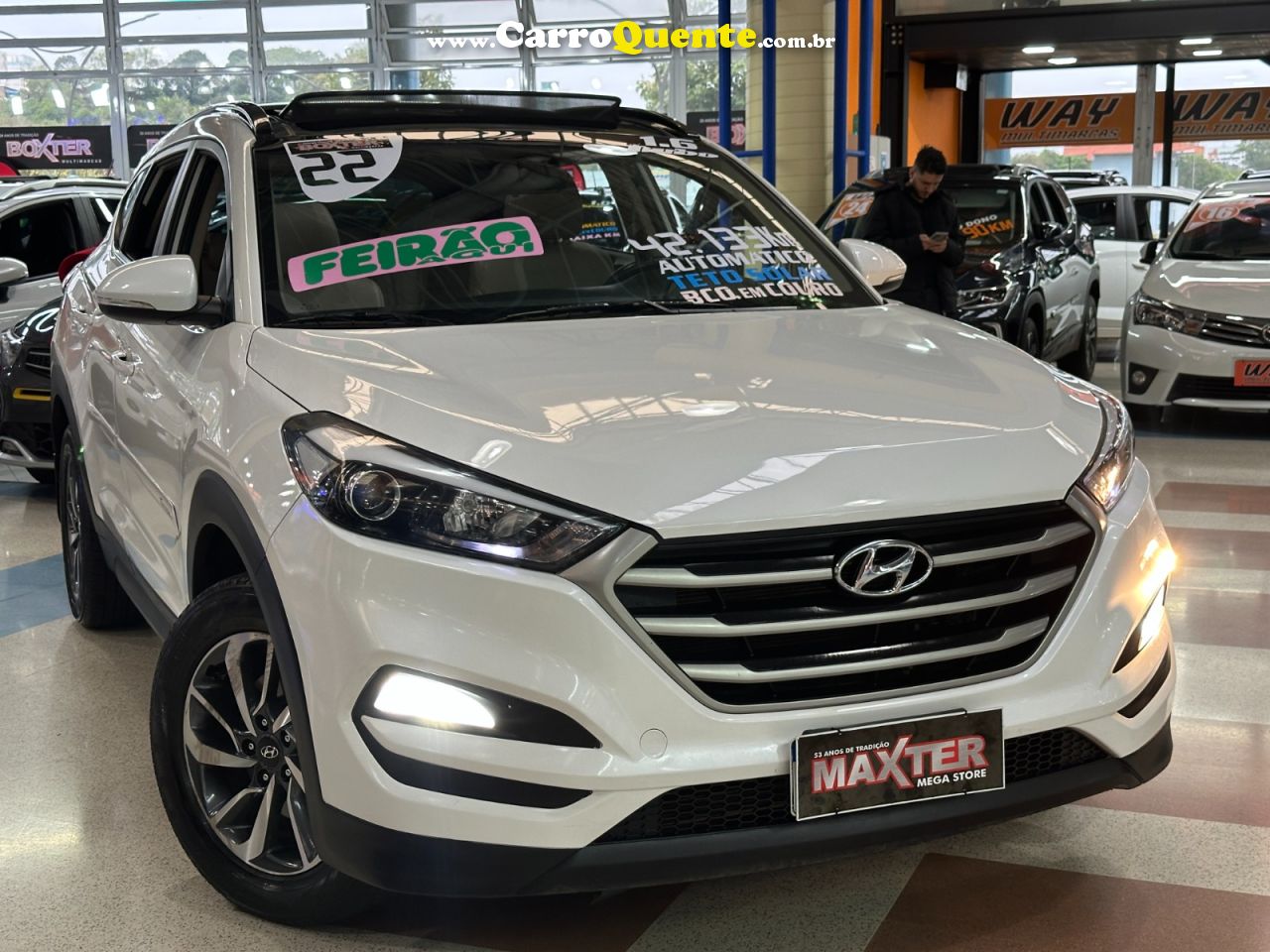 HYUNDAI TUCSON 1.6 16V T-GDI GLS 2022 - Loja