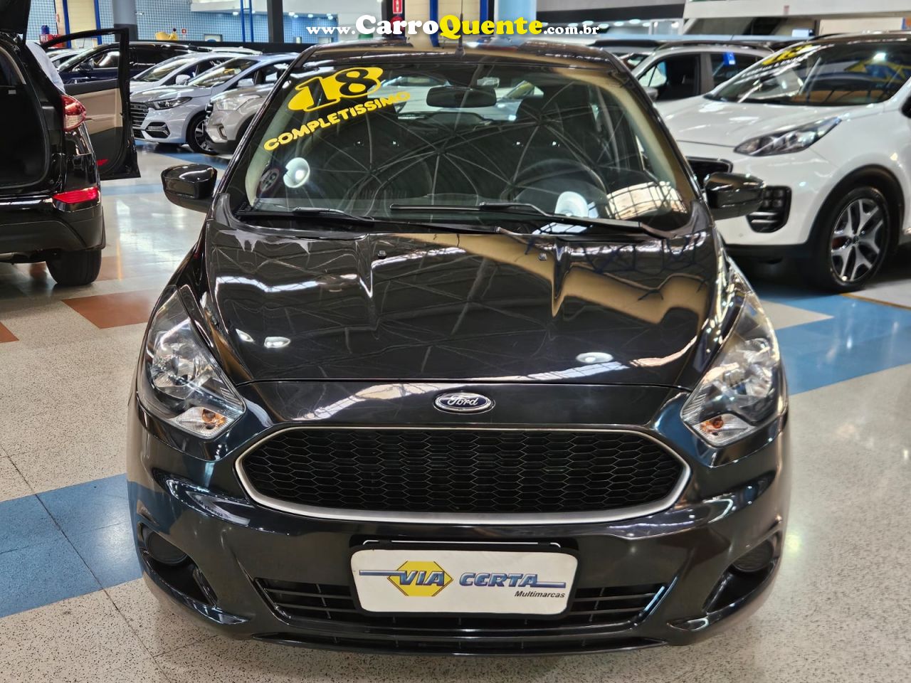 FORD KA 1.0 SE FLEX COMPLETISSÍMO 2018 - Loja