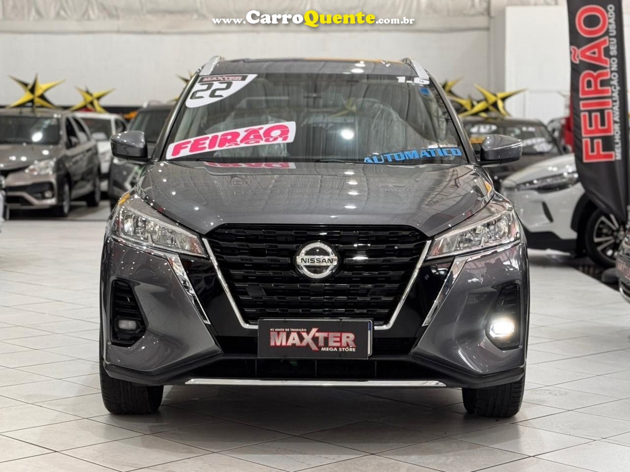 NISSAN KICKS 1.6 16V ADVANCE 2022 - Loja