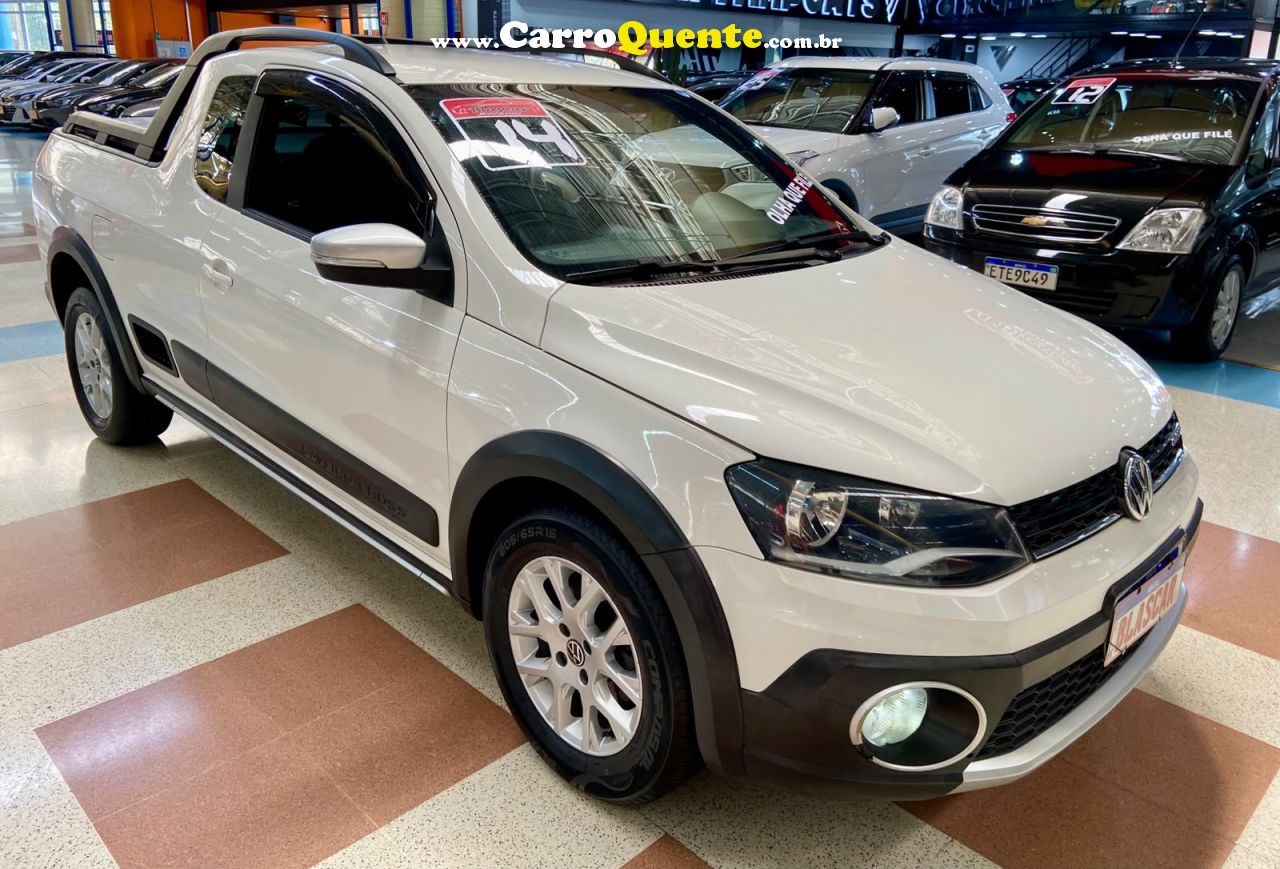 VOLKSWAGEN SAVEIRO 1.6 CROSS CE 8V 2014 - Loja
