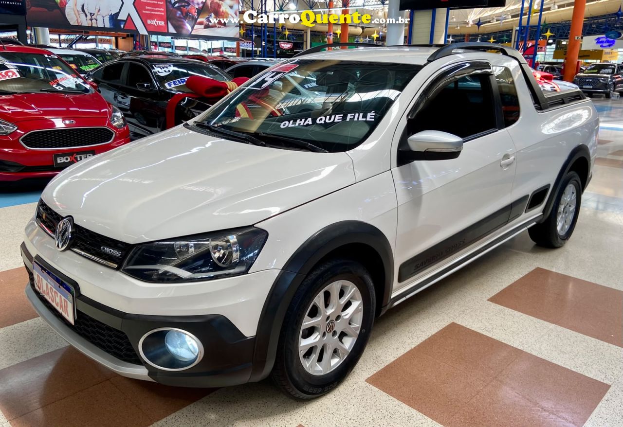 VOLKSWAGEN SAVEIRO 1.6 CROSS CE 8V 2014 - Loja