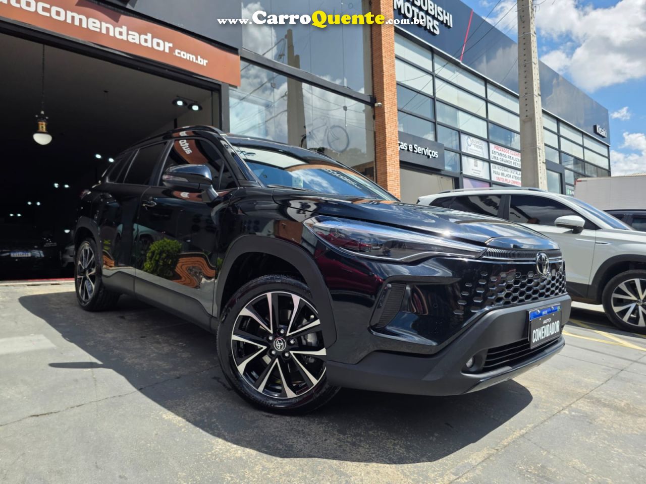 TOYOTA   COROLLA CROSS XRE 2.0 16V FLEX AUT.   PRETO 2025 2.0 FLEX - Loja