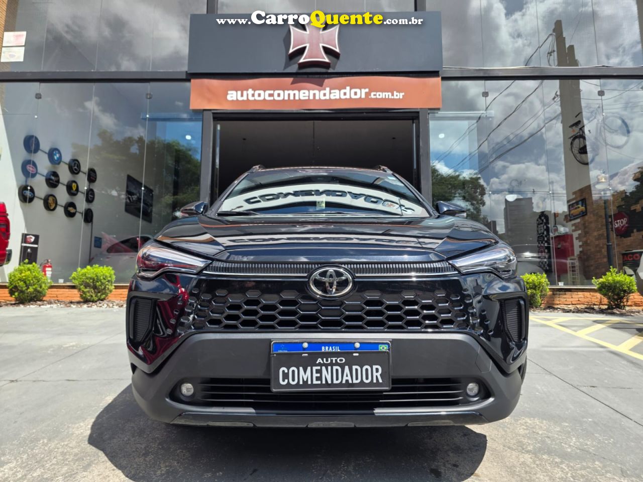 TOYOTA   COROLLA CROSS XRE 2.0 16V FLEX AUT.   PRETO 2025 2.0 FLEX - Loja