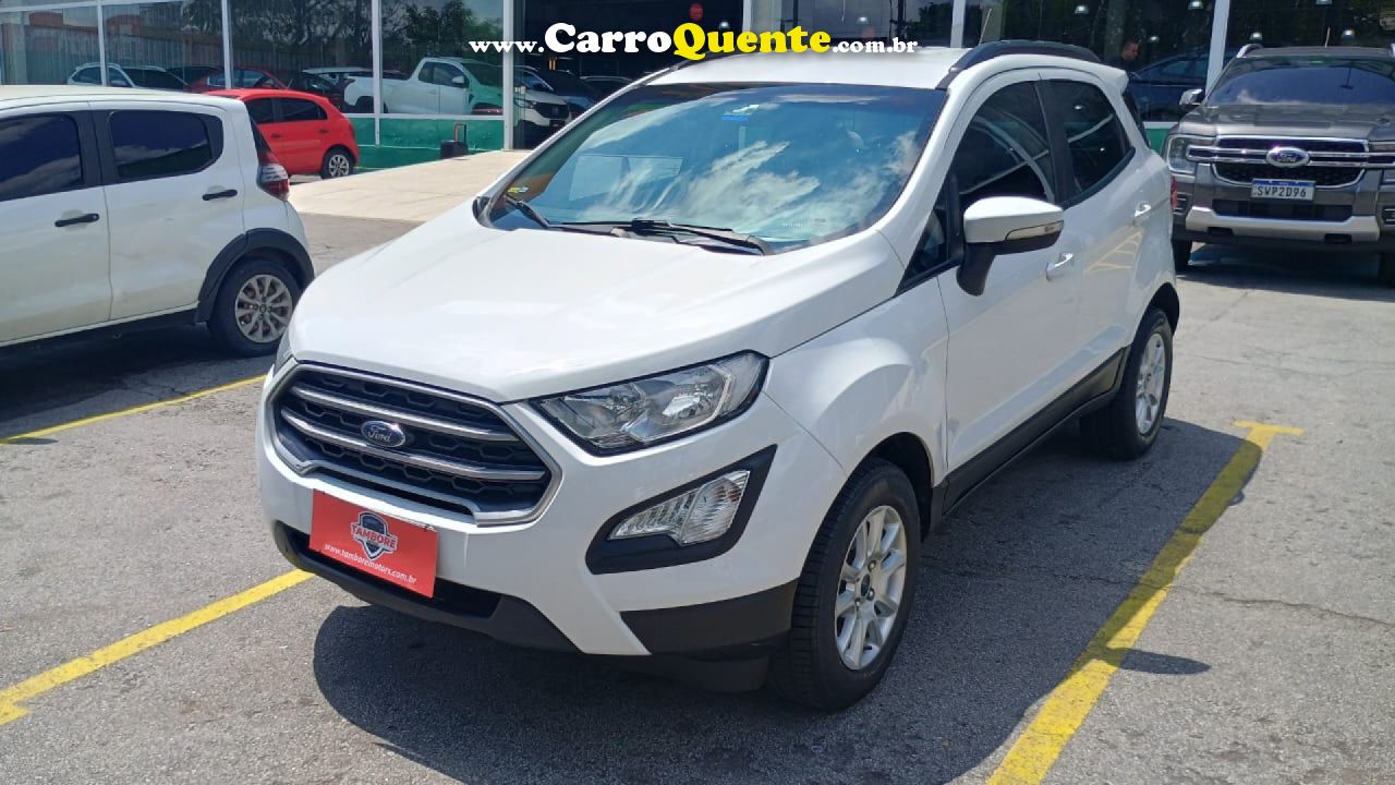 FORD   ECOSPORT SE 1.5 12V FLEX 5P AUT.   BRANCO 2019 1.5 FLEX - Loja