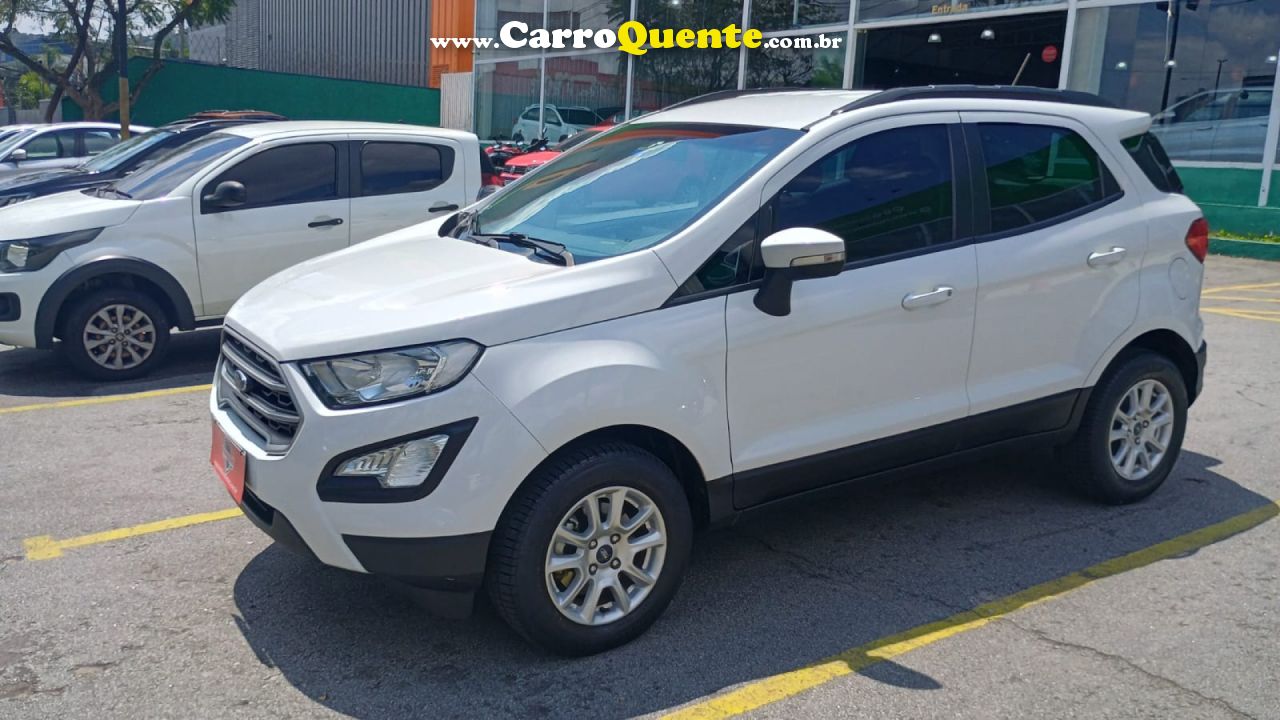 FORD   ECOSPORT SE 1.5 12V FLEX 5P AUT.   BRANCO 2019 1.5 FLEX - Loja
