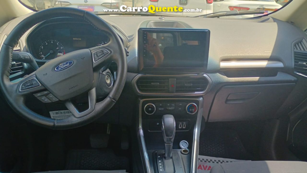 FORD   ECOSPORT SE 1.5 12V FLEX 5P AUT.   BRANCO 2019 1.5 FLEX - Loja