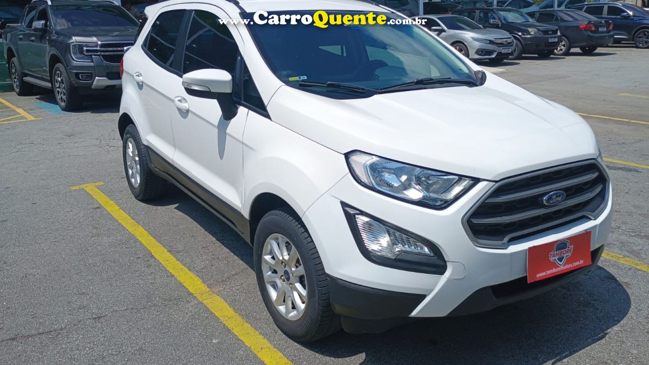 FORD   ECOSPORT SE 1.5 12V FLEX 5P AUT.   BRANCO 2019 1.5 FLEX - Loja