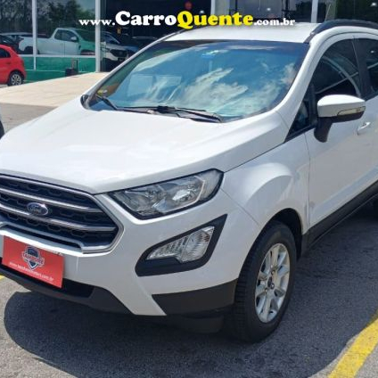 FORD   ECOSPORT SE 1.5 12V FLEX 5P AUT.   BRANCO 2019 1.5 FLEX