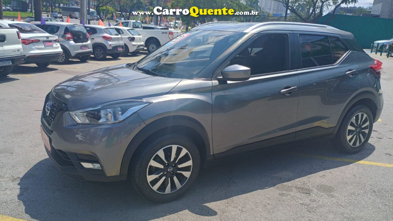 NISSAN   KICKS S DIRECT 1.6 16V FLEX 5P AUT.   CINZA 2020 1.6 FLEX - Loja