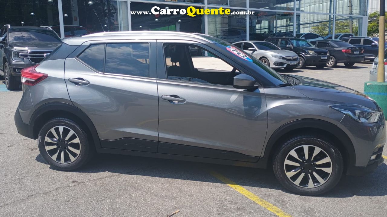 NISSAN   KICKS S DIRECT 1.6 16V FLEX 5P AUT.   CINZA 2020 1.6 FLEX - Loja