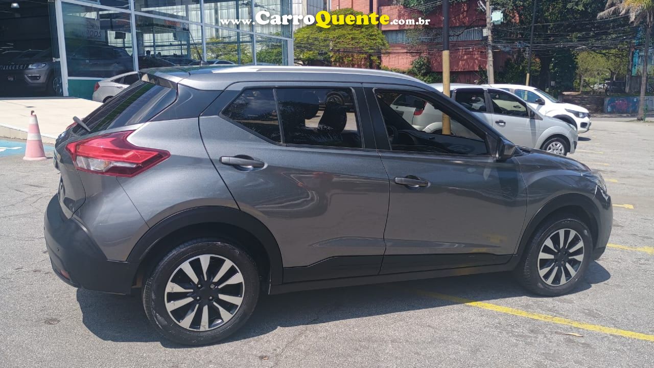NISSAN   KICKS S DIRECT 1.6 16V FLEX 5P AUT.   CINZA 2020 1.6 FLEX - Loja