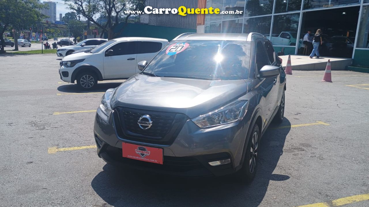 NISSAN   KICKS S DIRECT 1.6 16V FLEX 5P AUT.   CINZA 2020 1.6 FLEX - Loja