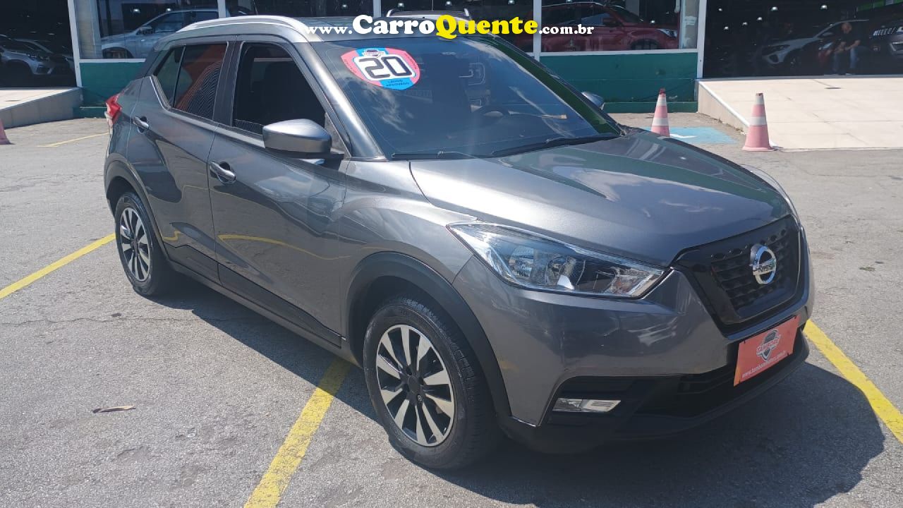 NISSAN   KICKS S DIRECT 1.6 16V FLEX 5P AUT.   CINZA 2020 1.6 FLEX - Loja