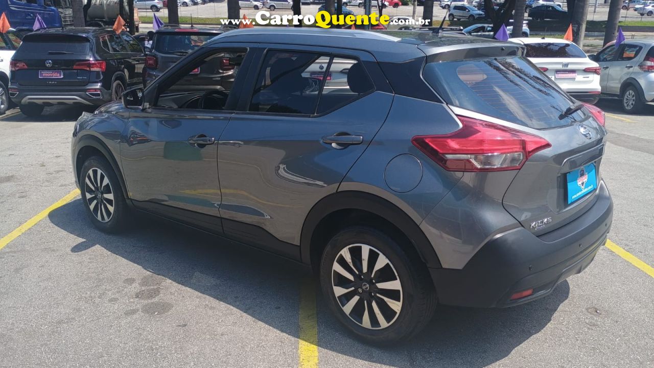 NISSAN   KICKS S DIRECT 1.6 16V FLEX 5P AUT.   CINZA 2020 1.6 FLEX - Loja
