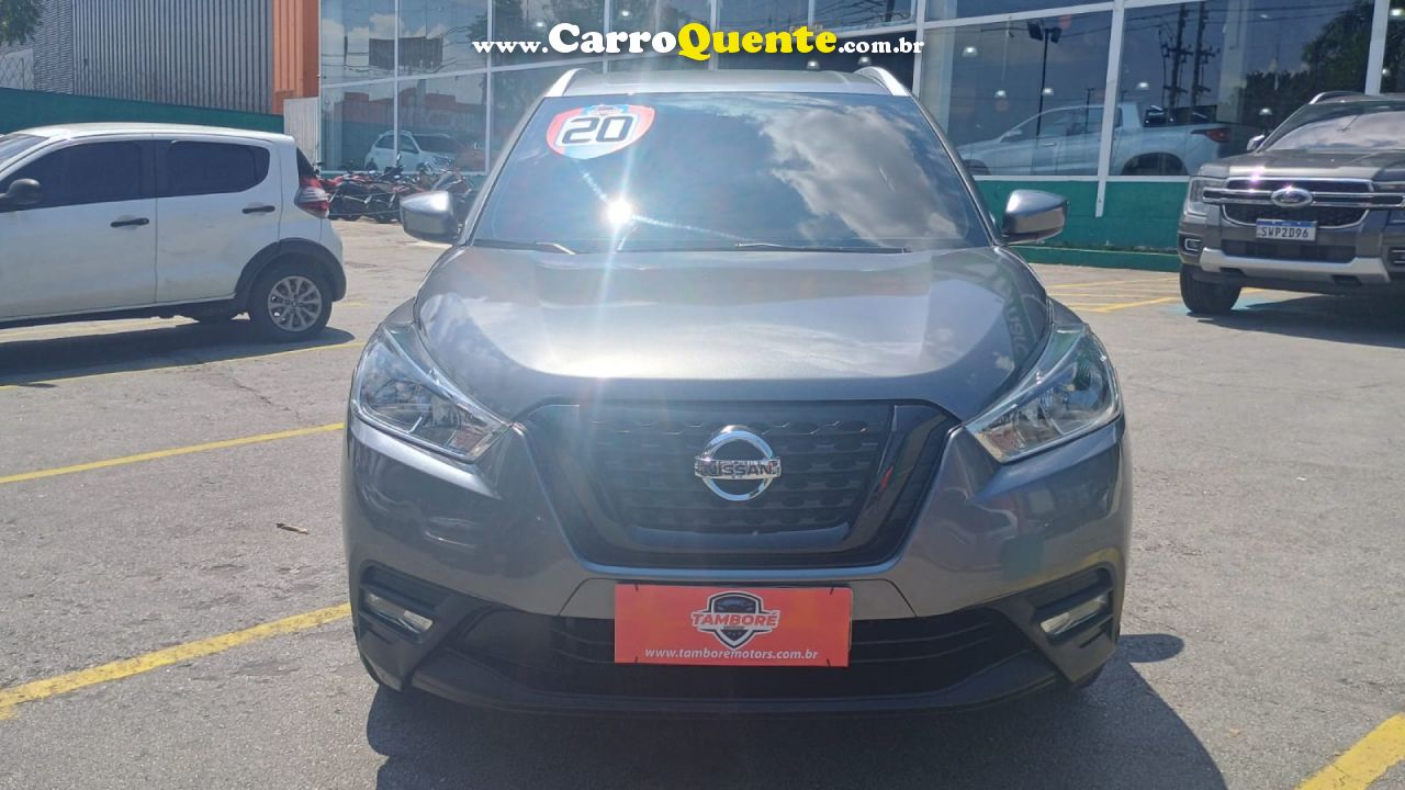 NISSAN   KICKS S DIRECT 1.6 16V FLEX 5P AUT.   CINZA 2020 1.6 FLEX - Loja